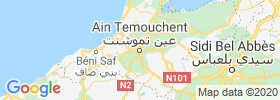 Ain Temouchent map